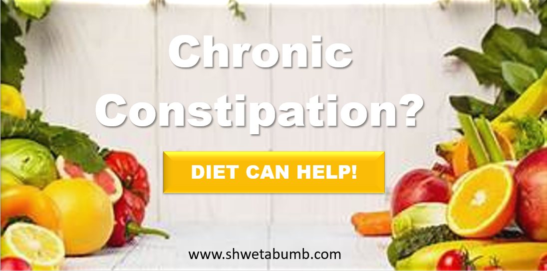 CONSTIPATION- PREVENTION AND TIPS: - Shweta Bumb